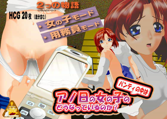 アノ日の女の子のパンティの中はどうなっているのか？