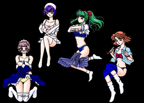 制服美少女スクリーンセーバー