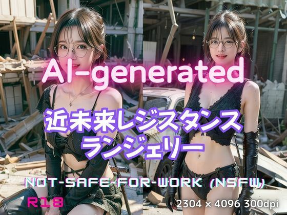 近未来レジスタンスのランジェリーグラビア