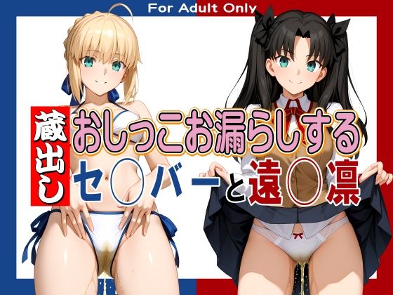 蔵出しおしっこお漏らしする「セ◯バー」と「遠◯凛」