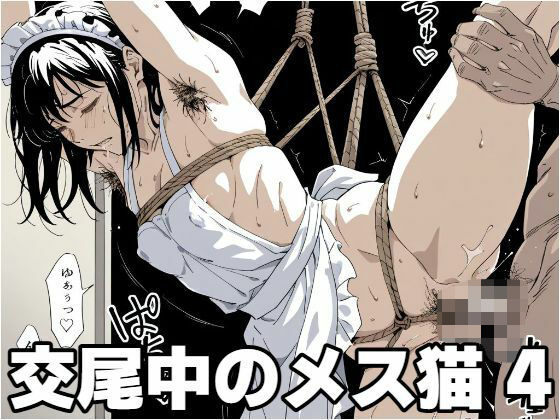 交尾中のメス猫 4