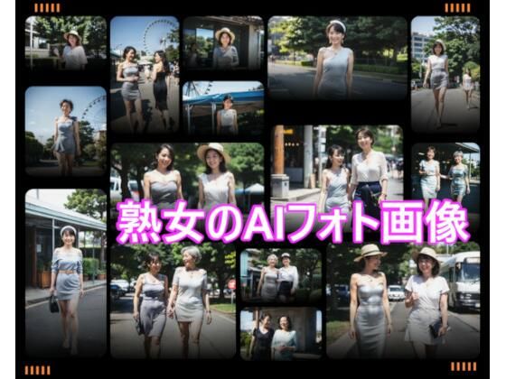 日本人女性熟女AIアート作品 ＜Vol.1＞ （18＋）