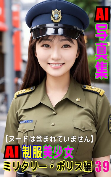 AI写真集 AI制服美少女 ミリタリー・ポリス編39