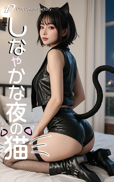 しなやかな夜の猫