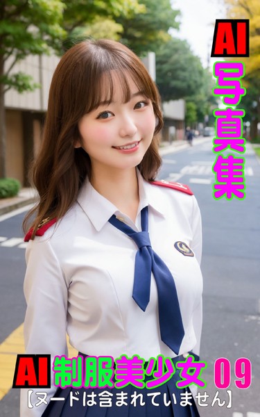 AI写真集 AI制服美少女09
