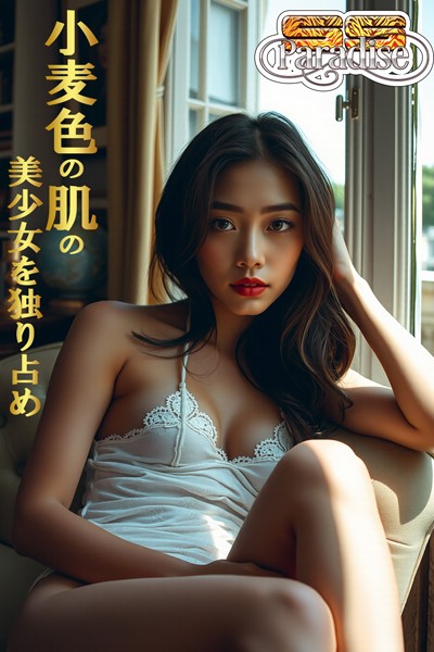 小麦色の肌の美少女を独り占め 【SS-Paradise】