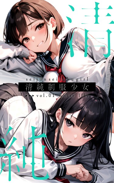 清純制服少女 vol.01 white lily