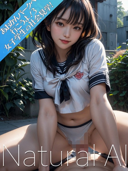 Natural AI vol.003 あおかんパークへ行こうよ！3 女子学生の社会見学！