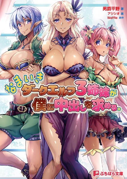 なまいきダークエルフ3姉妹が僕に中出しを求める。