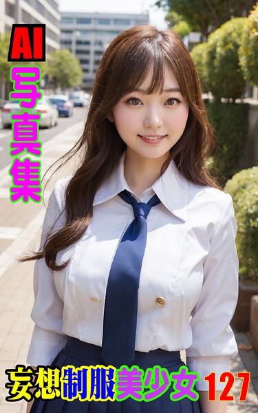 AI写真集 妄想制服美少女 127